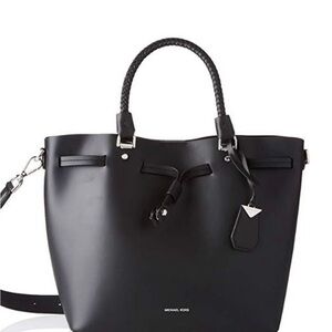 Michael Kors leather Blakey bucket Tote